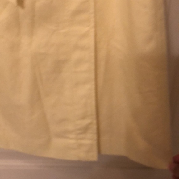 Ann Taylor Skirt. 8P. Pale Yellow. NWOT. - Picture 4 of 6